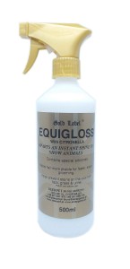 Nabłyszczacz do sierści z silikonem spray Equigloss 500ml GOLD LABEL