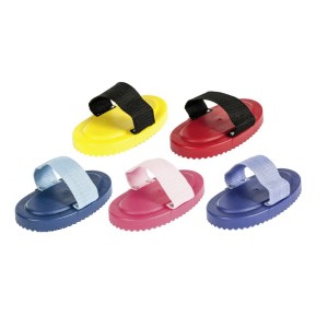 Zgrzebło plastikowe 15,5 x 9 cm HKM