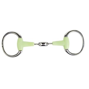 Wędzidło podwójnie łamane jabłkowe 16mm HKM