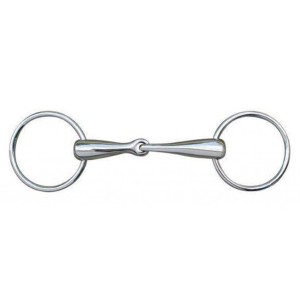 Wędzidło pełne ze stali szlachetnej 16mm HKM