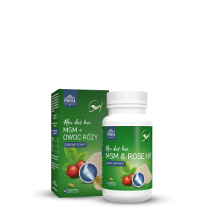 RawDietLine MSM & owoc dzikiej róży tabletki POKUSA
