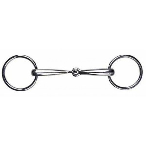Wędzidło do munsztuka, stal szlachetna, 14mm HKM