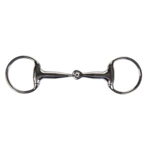 Wędzidło oliwkowe, 18 mm tytanowe HKM