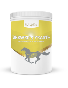 Drożdże Brewer's Yeast+ bogate w betaglukany HORSELINEPRO