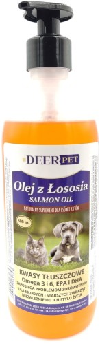 olej losos pies kot 500ml deer pet.jpg