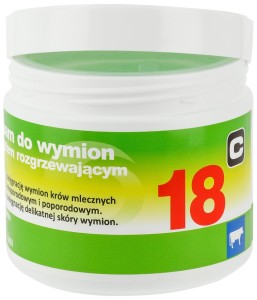 Balsam do wymion z efektem rozgrzewającym ”18”, 500 ml, Can Agri