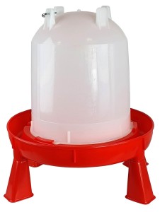 Poidło dla drobiu 11 litrów, zakręcane, z nóżkami