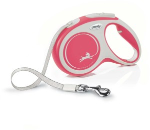 Smycz dla psa Flexi New Comfort, taśma, czerwona, roz. M, 5m, 25kg