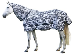 Derka przeciwowadowa dla konia RugBe Zebra, 135 cm, Covalliero