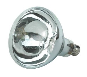 Promiennik podczerwieni, żarówka 250 W, biala, szkło hartowane, Kerbl