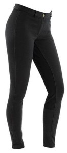 Bryczesy Economic, dziecięce, czarny, roz. 140, Covalliero