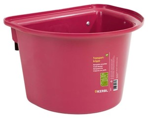 Żłób na paszę z zawiesiem, 12 l, różowy, Kerbl