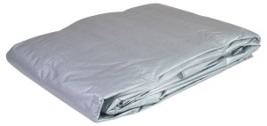 Plandeka 6x10 m, 120 g, srebrna, PE, Can Agri