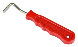 Kopystka dla konia, bez szczoteczki, czerwony, Covalliero