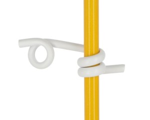 Izolator do okrągłych palików z włókna szklanego 10 mm, 50 szt., Kerbl