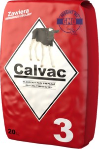Mleko dla cieląt od 3. dnia, CALVAC 3, 20 kg, Can Agri