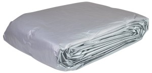 Plandeka 10x15 m, 120 g, srebrna, PE, Can Agri