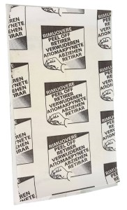 Arkusz klejowy do stacji deratyzacyjnej, 157 x 95 mm, myszy, szczury