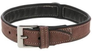 Obroża dla psa Miami Plus, 33 - 39 cm x 20 mm, szara, Kerbl