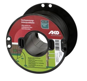 Podziemny przewód wysokiego napięcia, podwójna izolacja, Ø 1.6 mm, 25 m, AKO