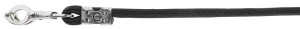 Uwiąz dla konia Dexter, bezpieczny karabińczyk, czarny, 200 cm, Covalliero
