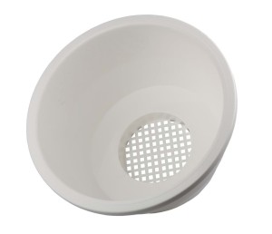 Cedzidło z tworzywa sztucznego, filtry Ø 100 mm, 4,75 l