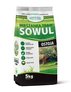 Mieszanka traw Ostoja, 5 kg, Sowul & Sowul