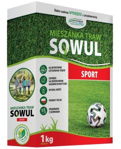 Mieszanka traw Sport, 1 kg, Sowul & Sowul