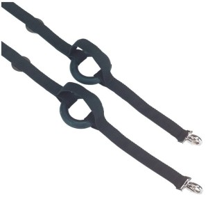 Wypinacze parciane z gumowymi kółkami, czarny, roz. Full, Covalliero