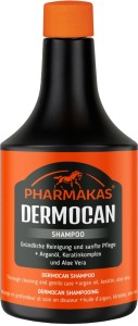 Szampon dla konia Dermocan, oczyszczający, 500 ml, Pharmakas Horse Fitform