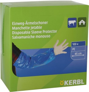 Rękawy ochronne jednorazowe, 45 cm, 100 szt.