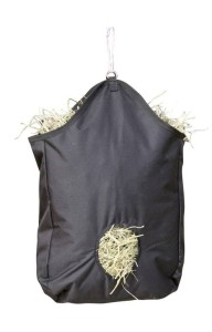 Torba na siano dla konia, czarny, 65 x 50 cm, Kerbl