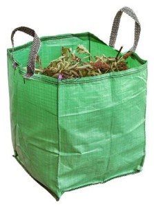 Torba ogrodowa, 270 l, zielona, wytrzymała, Kerbl