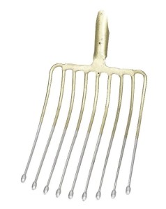 Widły, 9 zębów, 36 x 27 cm, Kerbl