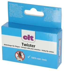 Lep na muchy okrągły,Twister, 4 szt., Cit