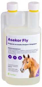 Preparat na owady latające i biegające ASEKOR FLY, bezbarwny, 1000 ml, Can Agri