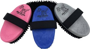 Ściągaczka do wody i potu dla koni, metalowa, czarny, Kerbl