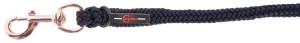Uwiąz dla konia Classy, zwykły karabińczyk, granatowy, 200 cm, Covalliero