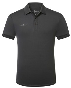 Koszulka jeździecka Polo, męska, grafitowy,roz. L, Covalliero