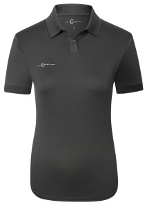 Koszulka jeździecka polo, damska, grafitowy, roz. S, Covalliero