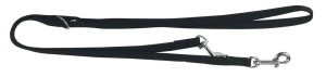 Smycz dla psa Miami, 200 cm x 15 mm, czarna, Kerbl