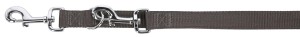 Smycz dla psa Miami Plus, 200 cm x 25 mm, szara, Kerbl