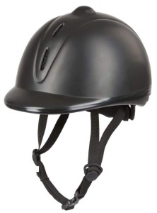 Kask jeździecki Econimo, czarny, 52-55 cm, Covalliero