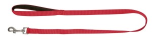 Smycz dla psa Miami z uchwytem typu SoftGrip, 100 cm x 20 mm, czerwona, Kerbl