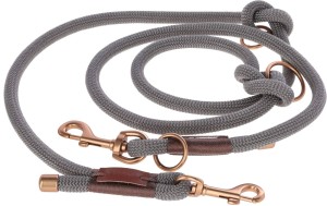 Smycz dla psa Monte Carlo, 200 cm x 12 mm, szaro-brązowa, Kerbl