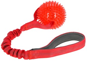 Zabawka dla psa, Bungee  Toy, 50 Ř 9 cm, czerwona, Kerbl