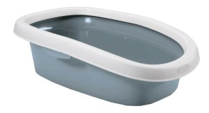 Kuweta Sprint 10, biało-niebieska, 31 x 43 x 14 cm, Stefanplast