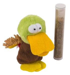 Zabawka dla kota, kaczka z kocimiętką, 9 cm, Kerbl