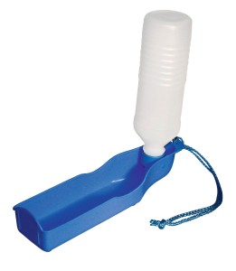 Butelka podróżna dla psa, 250 ml, niebieska, Kerbl