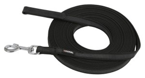 Smycz treningowa dla psa Antislip, 10 m x 20 mm, czarna, Kerbl